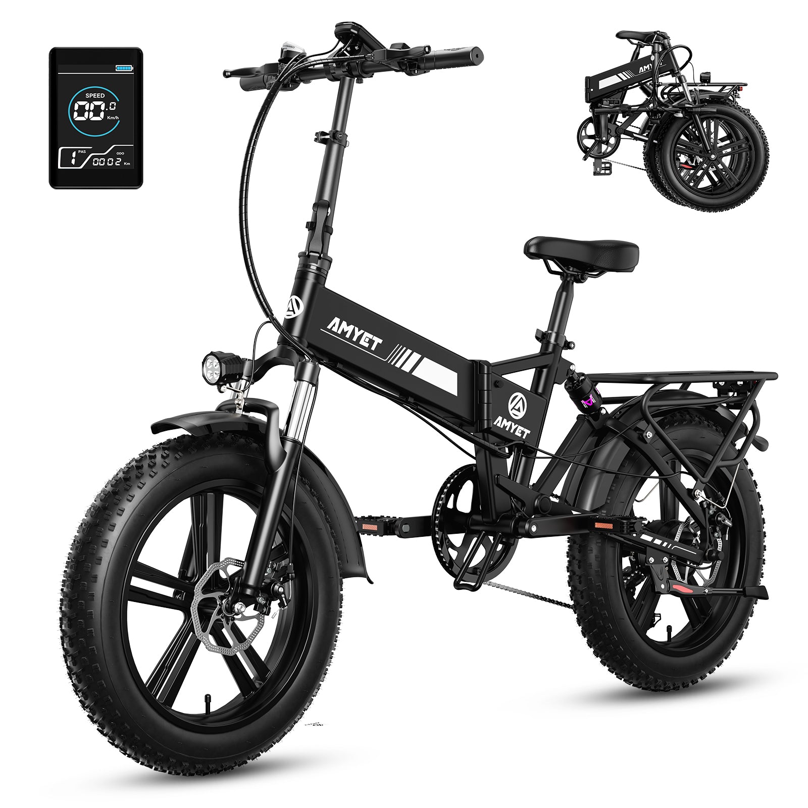 EB20 IWheels Foldable Electric Bike with 500W Motor and 20inch Tires