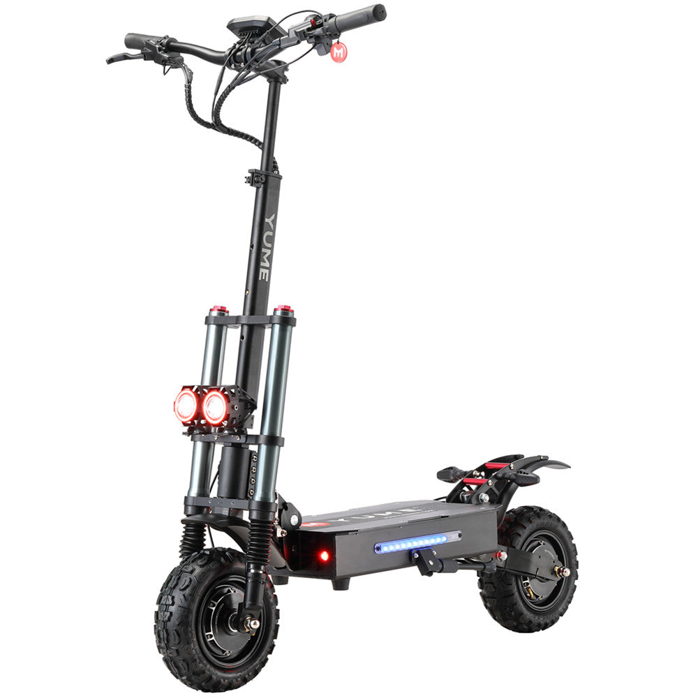 Y11+ YUME Electric Scooter with 6000W Dual Motor,60V31.5AH Battery,Max Speed 51MPH and 11"Tires