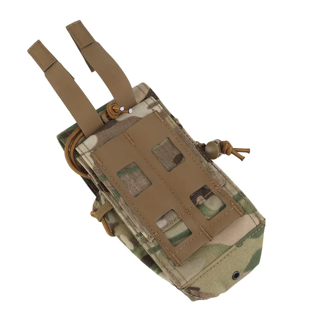 Tactical 556 762 MBITR Radio Molle Pouch Airsoft Equipments Hook Attachment Storage Water Bottle Pistol Military Accessories