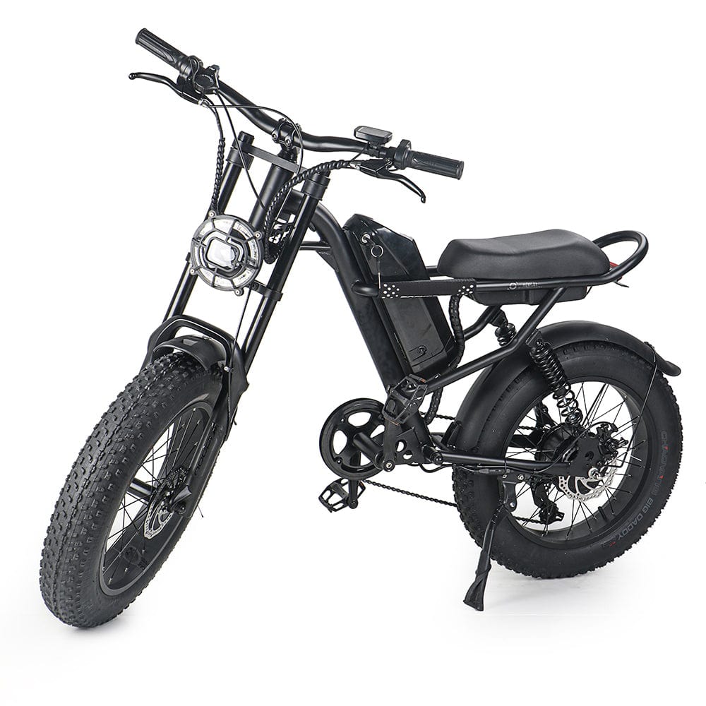 EZ-J1 IEZWAY Electric Bike with 500W Motor, 48V15Ah Battery, Max Speed 30mph and 20 inch Fat Tires