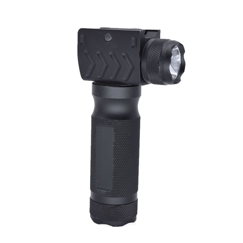 Handheld Tactical Flashlight + Red or Green Laser Integrated 20mm Rail  Wide Bracket Red Laser Integrated Flashlight