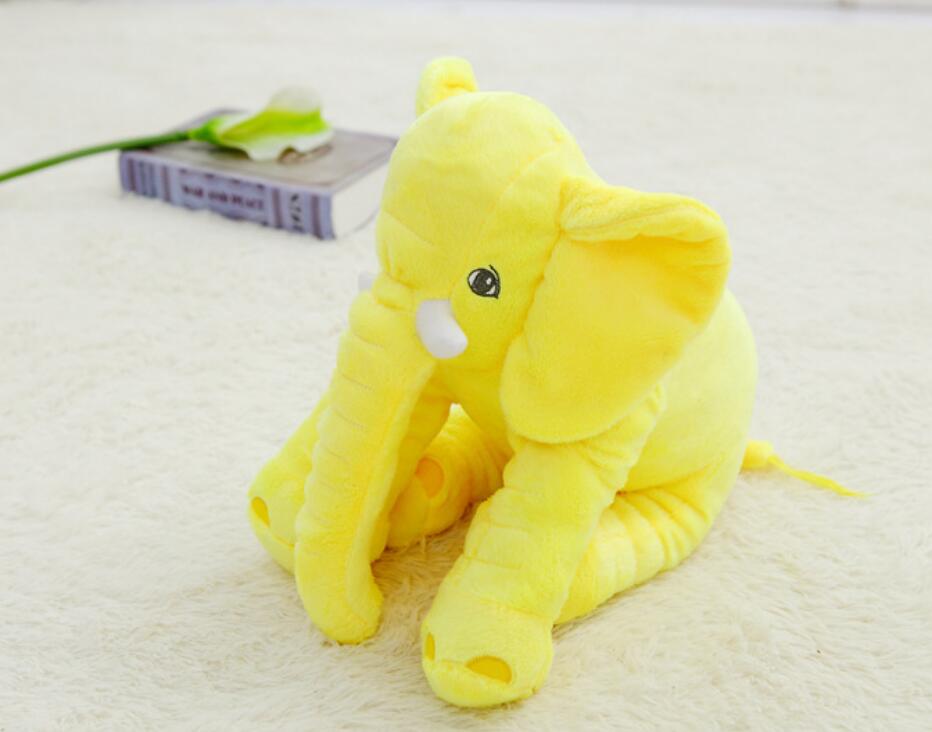 Large Plush Elephant Pillow Toy