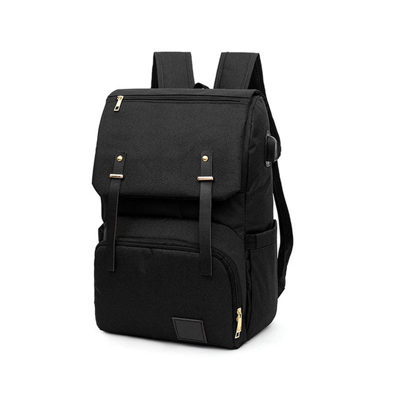 Fashionable Backpack for Diapers with USB Port,Waterproof