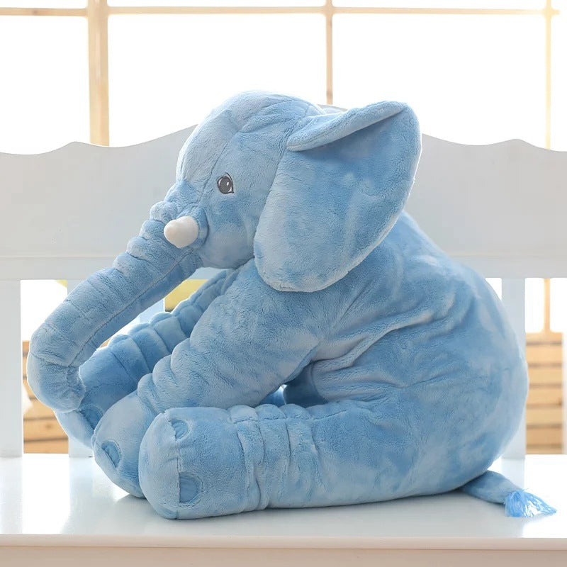 Large Plush Elephant Pillow Toy