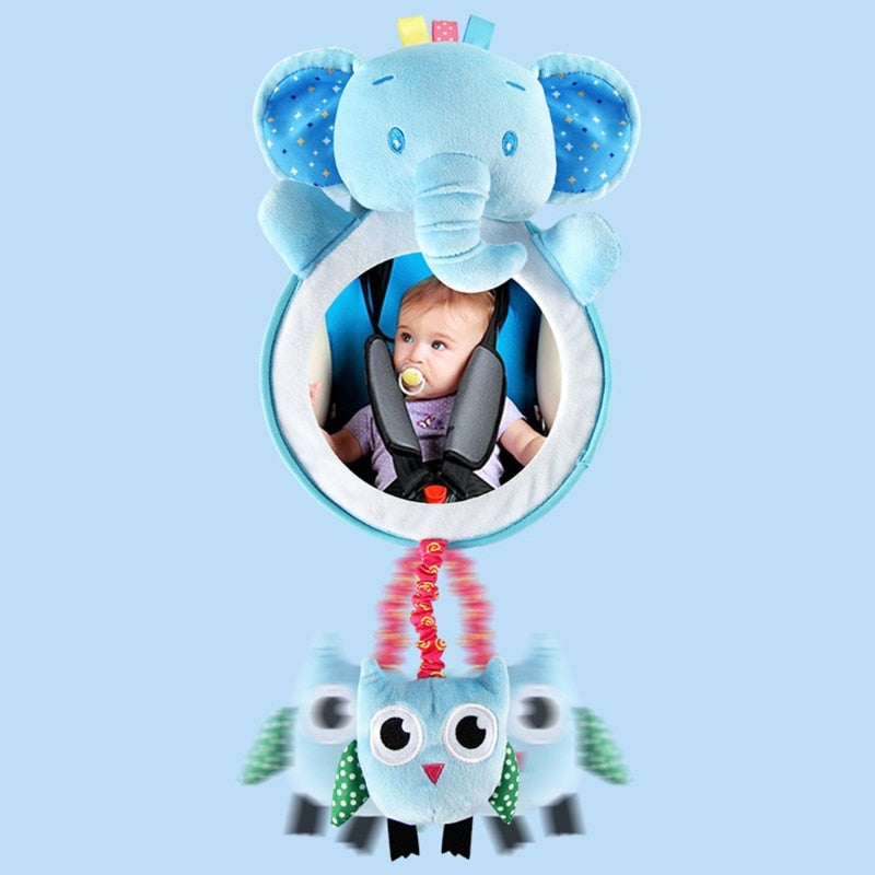 Elephant Adjustable Car View Back Seat Mirror