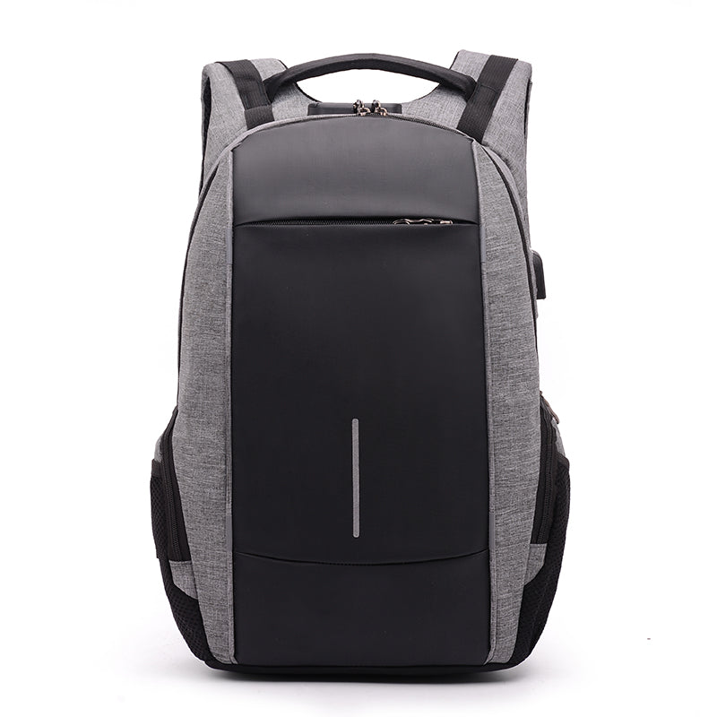 Modish  Waterproof Backpack with USB and Headset Ports,Laptop Pocket and Anti Theft Lock