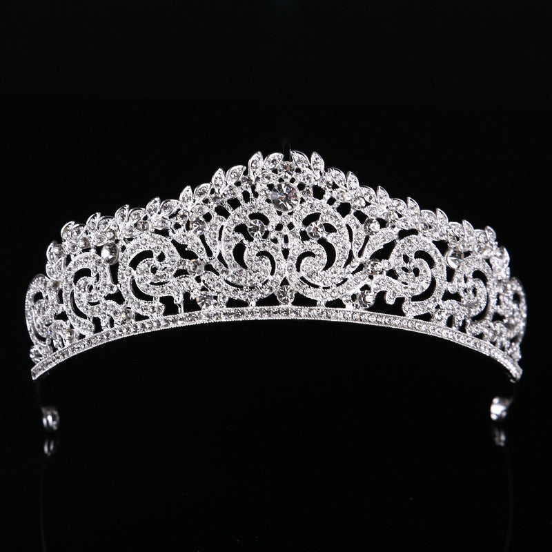 New Fashion Baroque Style Luxury Crystal AB Bridal Crown