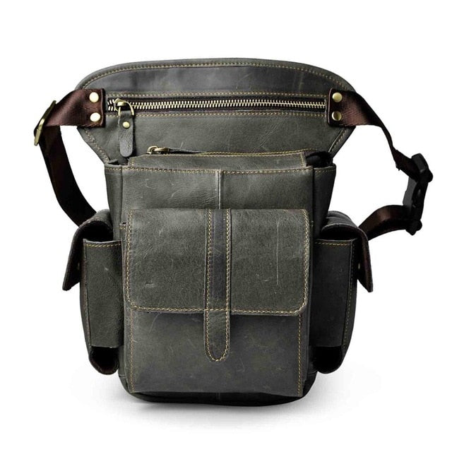 Genuine Leather  Multifunction  Drop Leg  Bag  913-5