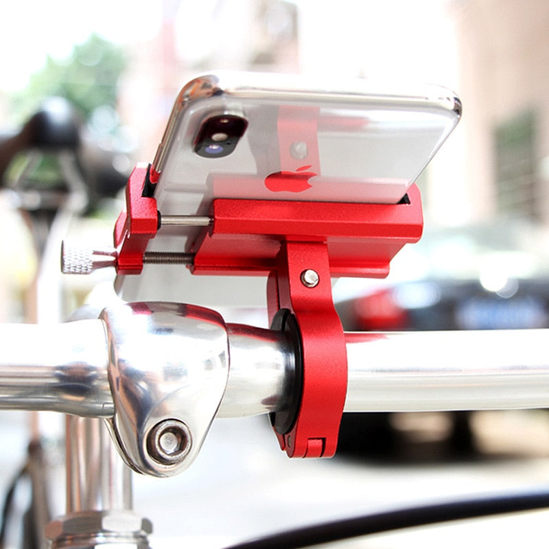Adjustable Mobile Phone Stand Holder Handlebar Mount for Electric Scooter, Bicycle, Bike Accessories