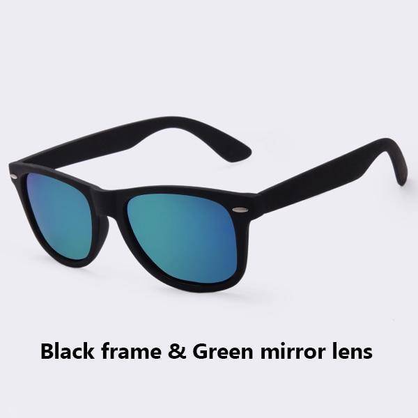 Mirror Coating Retro Sunglasses UV400