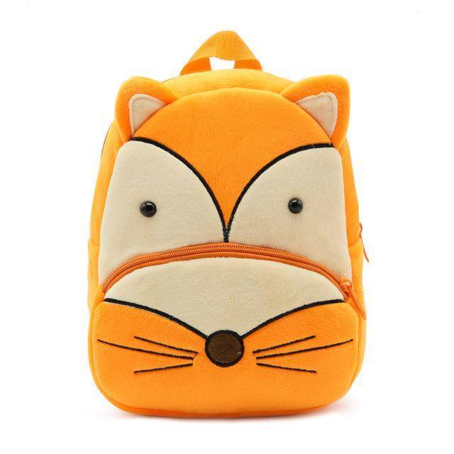 Plush Cartoon Backpacks for Children 1-4 Years