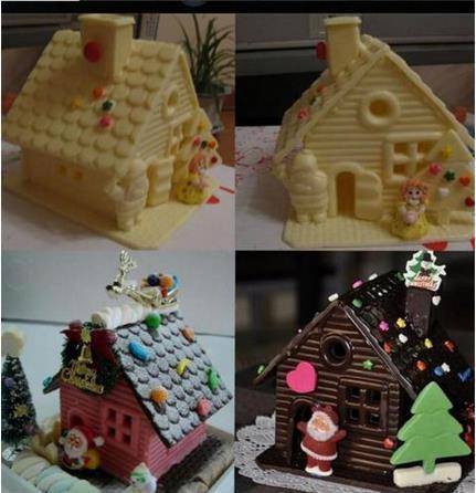 Cake Chocolate Christmas House