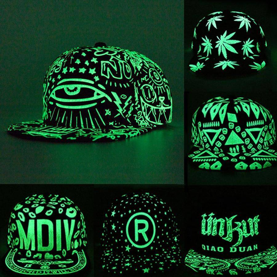 Glowing in the Dark Unisex Baseball Cap