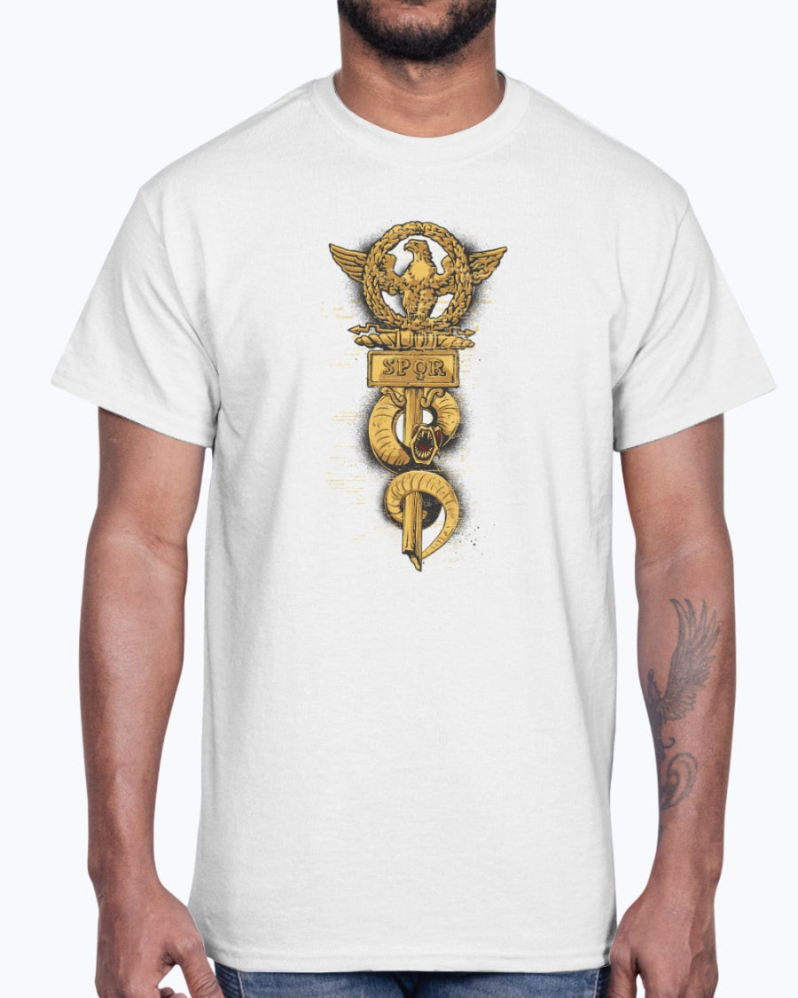 Men's Gildan Ultra Cotton T-Shirt 11 Light coloros       Spor -design-413