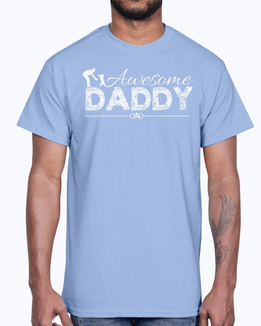 Men's Gildan Ultra Cotton T-Shirt   Awesome daddy