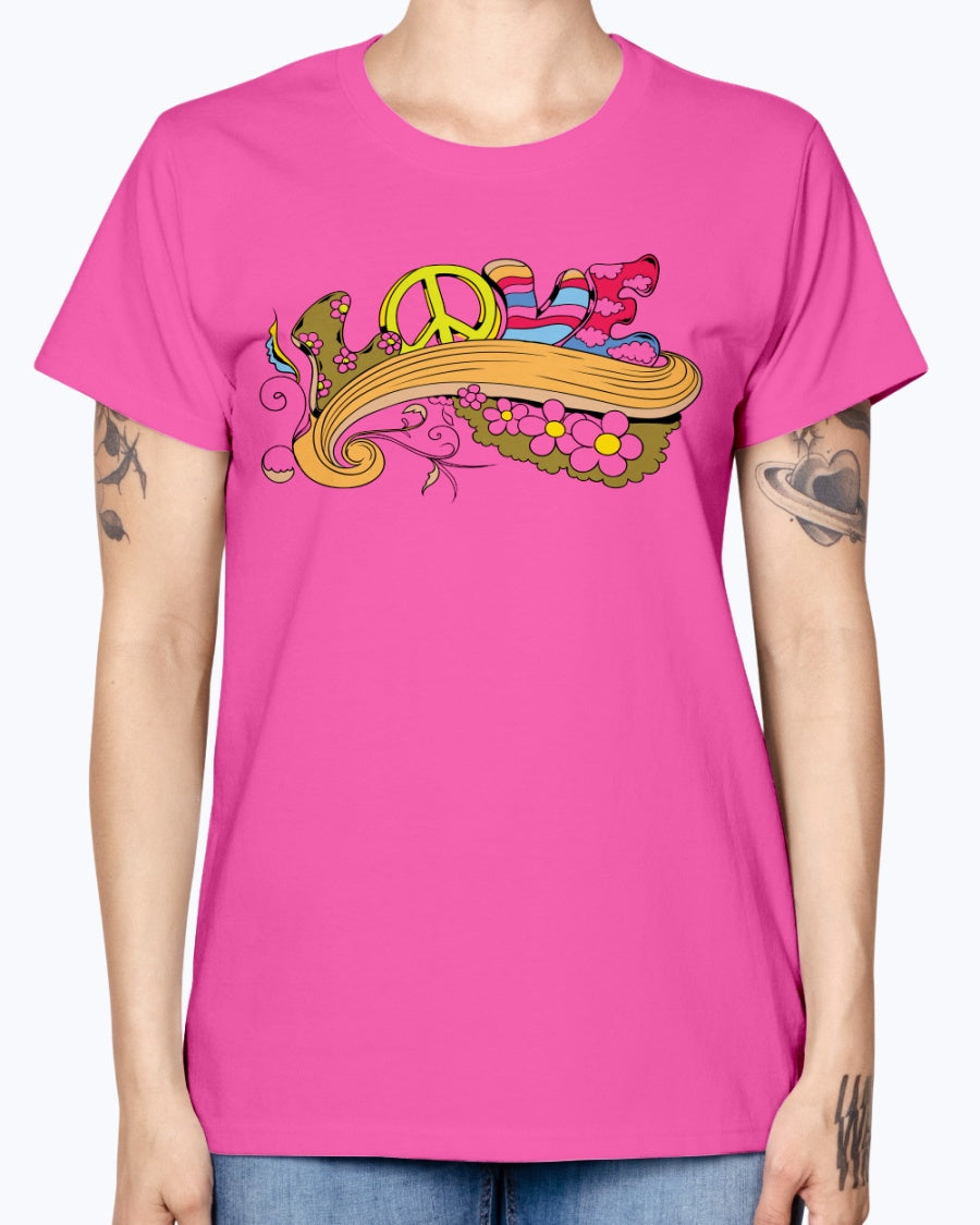 Gildan Ladies Missy T-Shirt Summer design