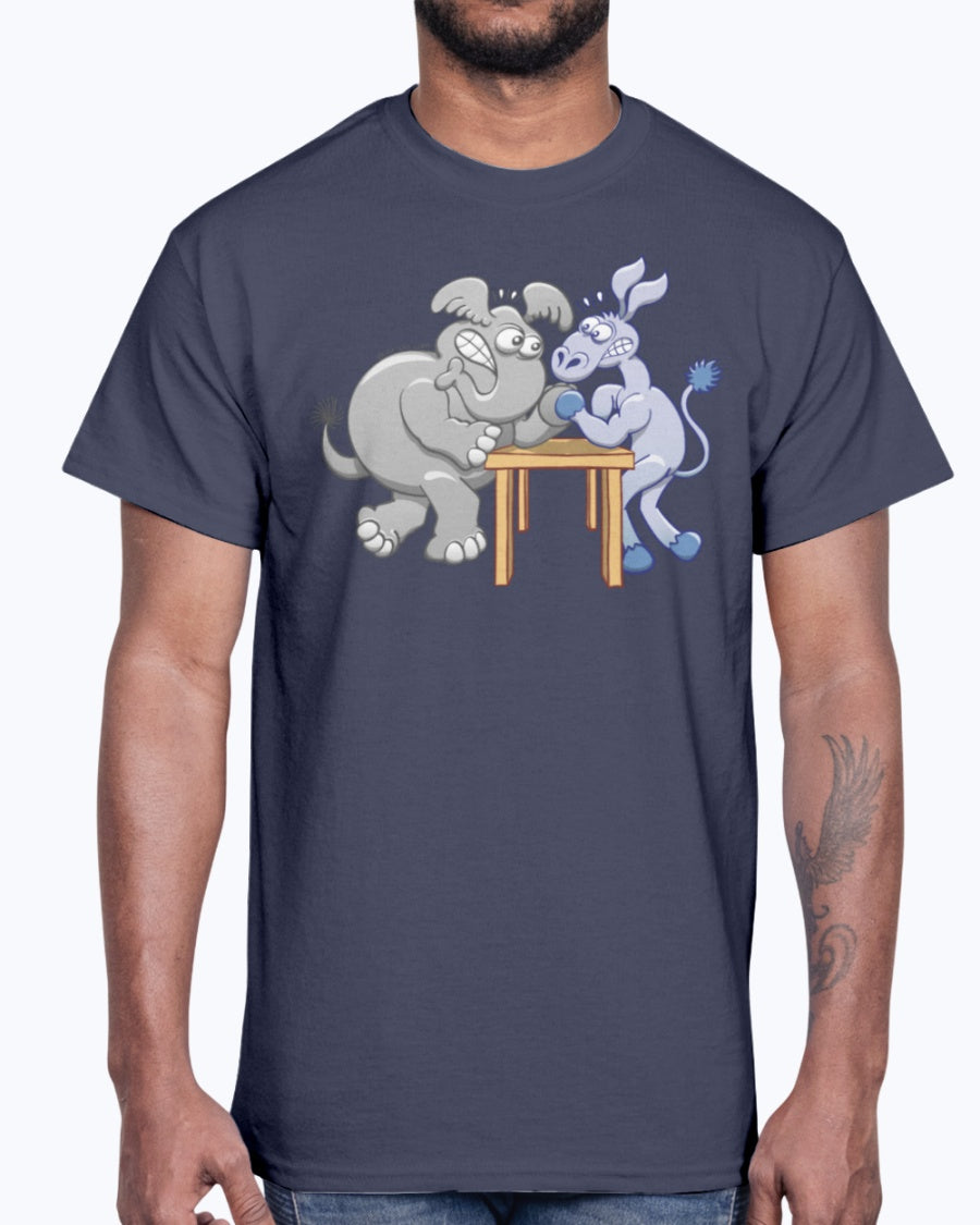 G2000 Unisex Ultra Cotton T-Shirt 12 Colors.   Ornate Elephant Color Version