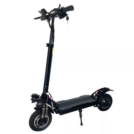 X6 Sooner off Road Electric Scooter Dual Motor 2400w, 48v 21ah battery, max speed 35mph, max range 50miles with LED Legs Stand.