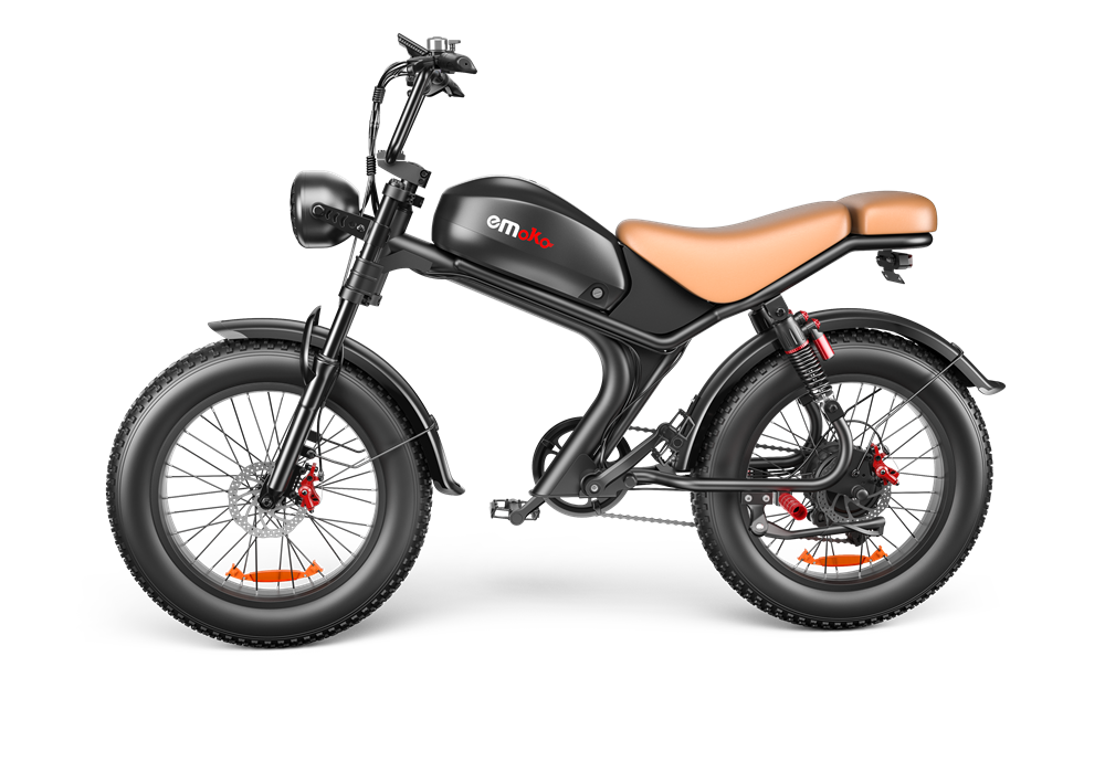 C93 E-Bike with Single 1000W Motor, Max Speed 31mph ,Battery 48v 20Ah Fat Tires 20*4"