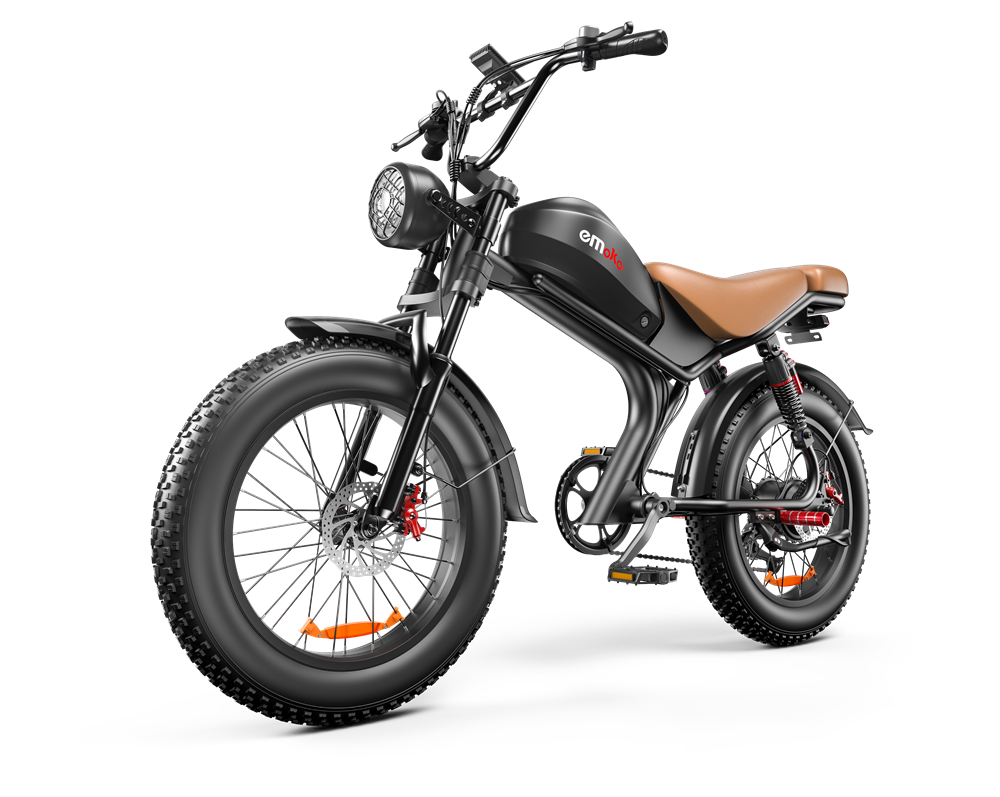 C93 E-Bike with Single 1000W Motor, Max Speed 31mph ,Battery 48v 20Ah Fat Tires 20*4"