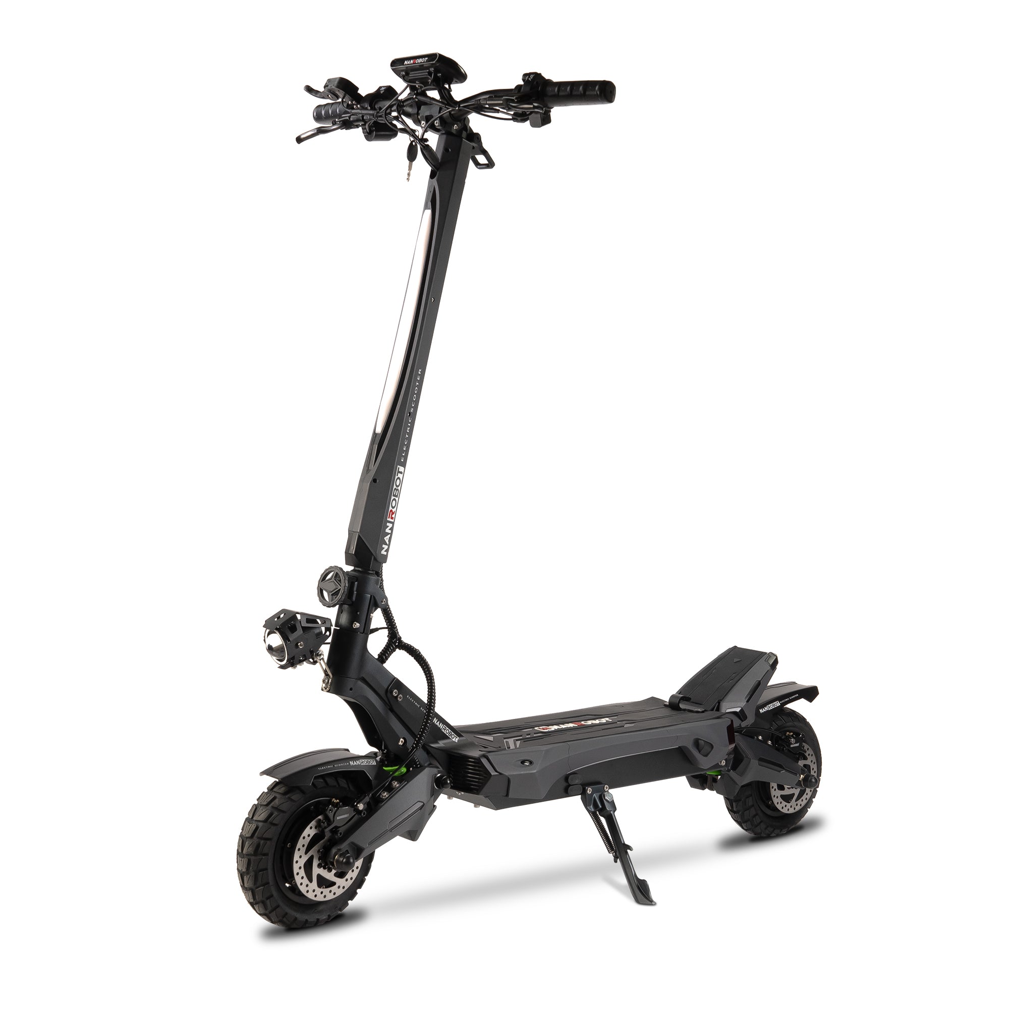 N6 NANROBOT E-Scooter with Dual Motor 1000Wx2,Range 30-40 Miles, Max Speed 40MPH and 10 inch Off-Road Tires
