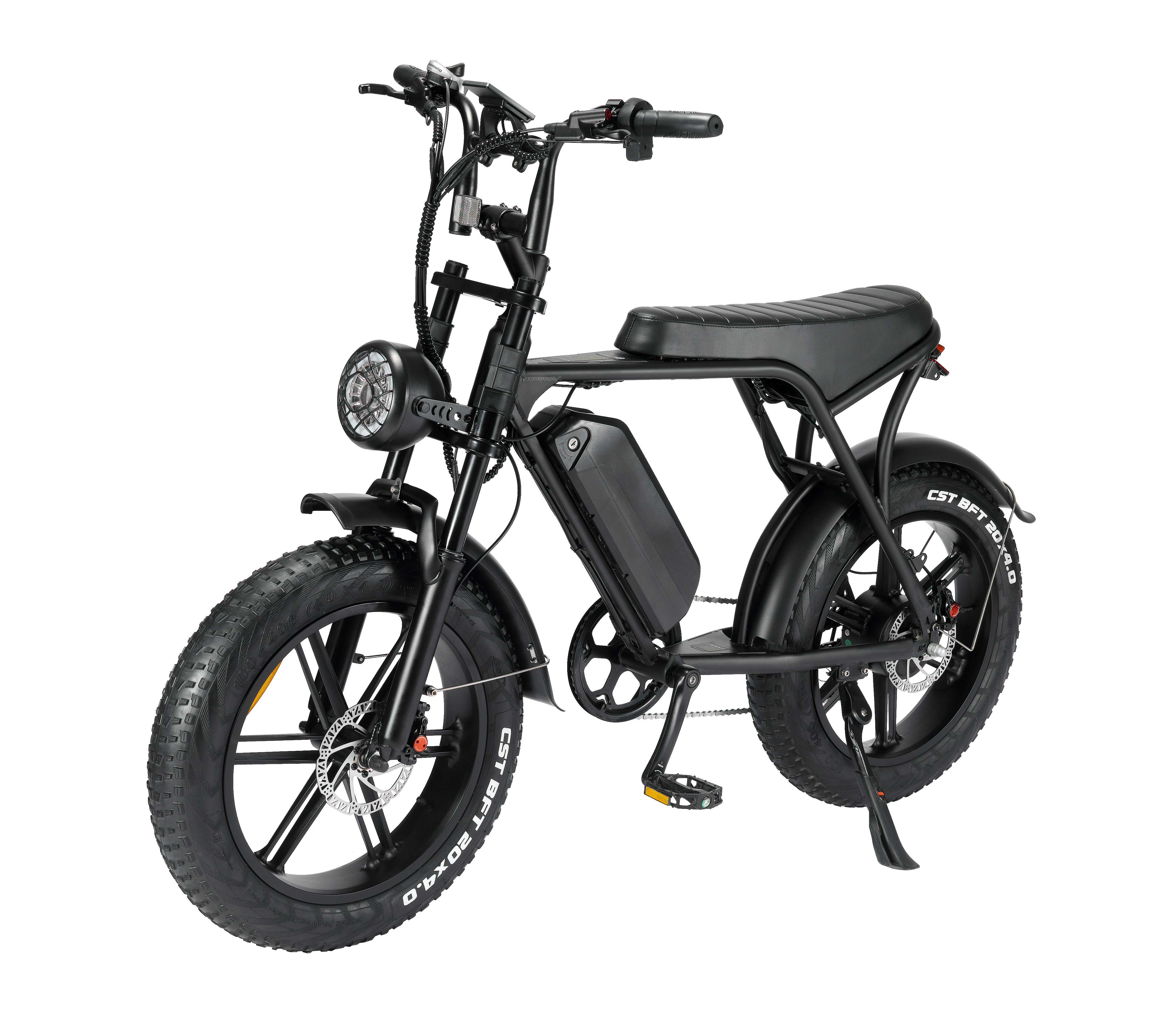 EZ-V8 IEZWAY Electric Bike with 750W Motor, 48V15Ah Battery, Max Speed 31mph and 20 inch Fat Tires