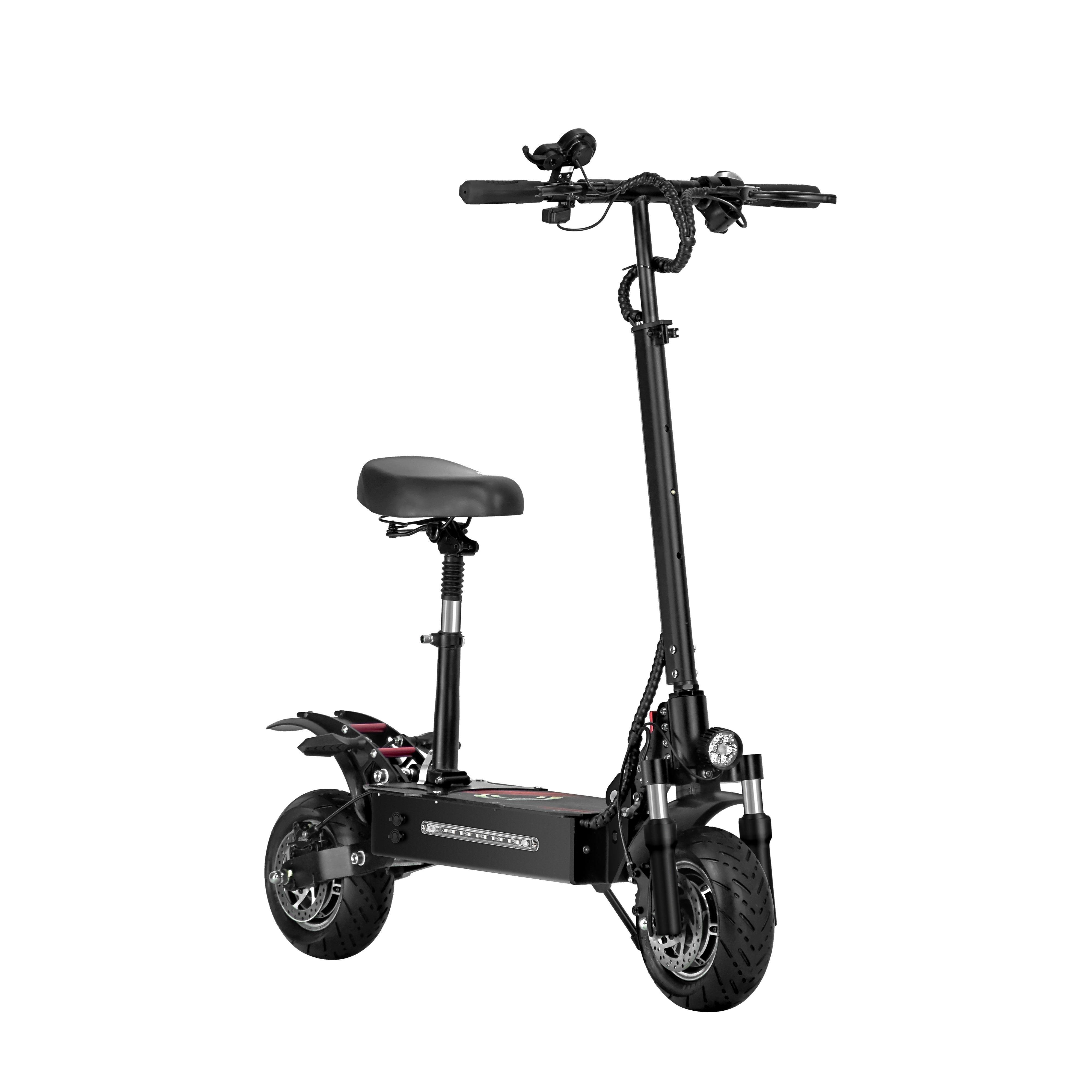 Q7PRO QuickWheel off Road Electric Scooter Motor 3200w, 52v 20ah battery, max speed 45mph, max range 45miles and 10" Tires