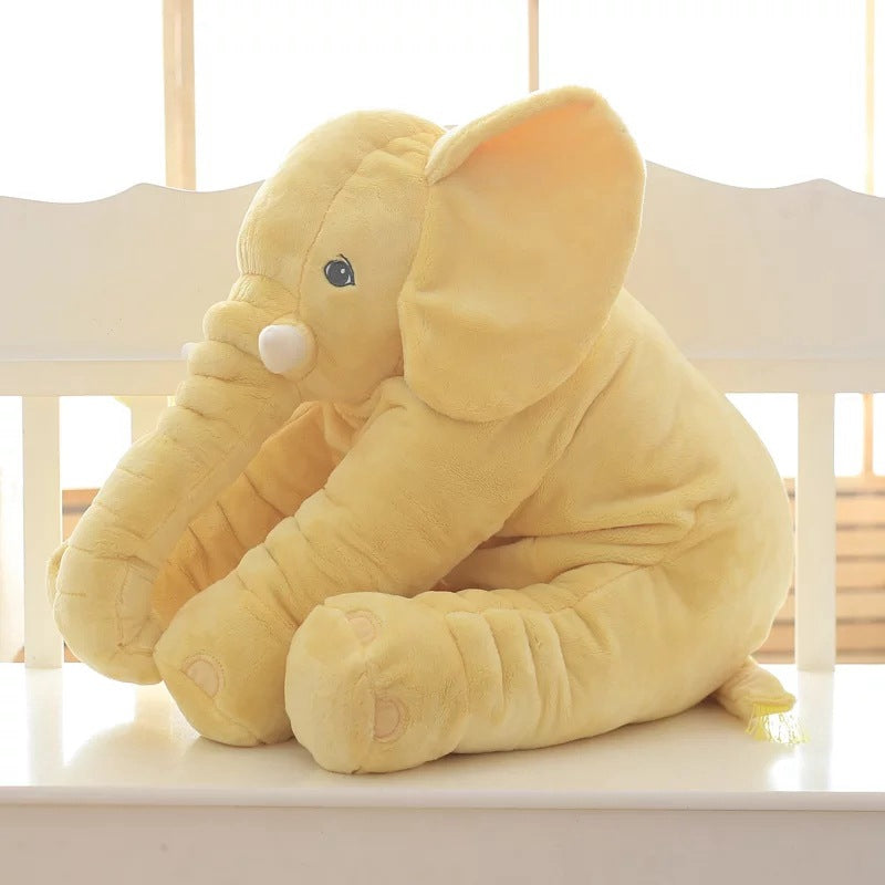 Large Plush Elephant Pillow Toy