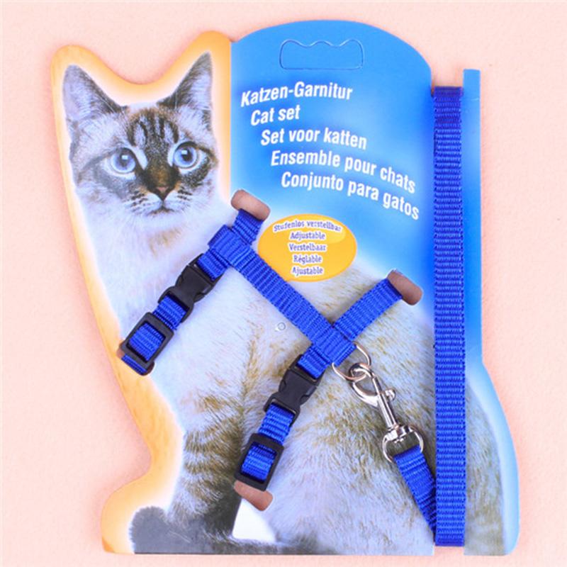 1Pc Adjustable Nylon Rope Pet Dog Puppy Cat Lead Leash Harness Walking Chest Strap Pet Lead Leash Pet Supplies