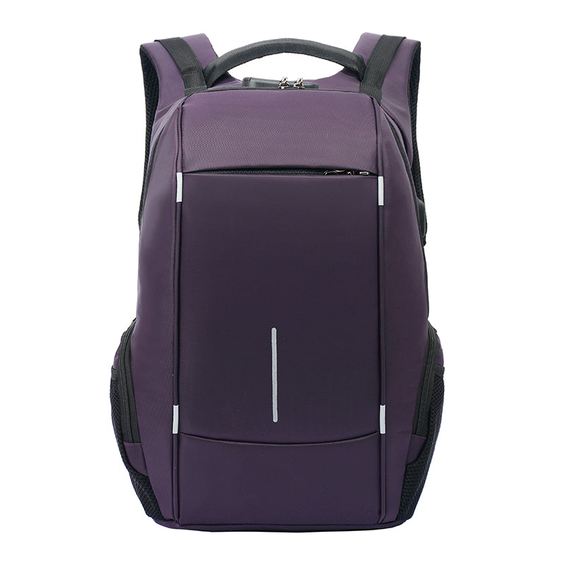Modish  Waterproof Backpack with USB and Headset Ports,Laptop Pocket and Anti Theft Lock