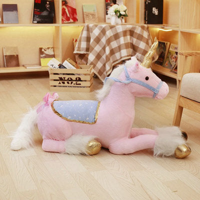 Cartoon unicorn plush toy