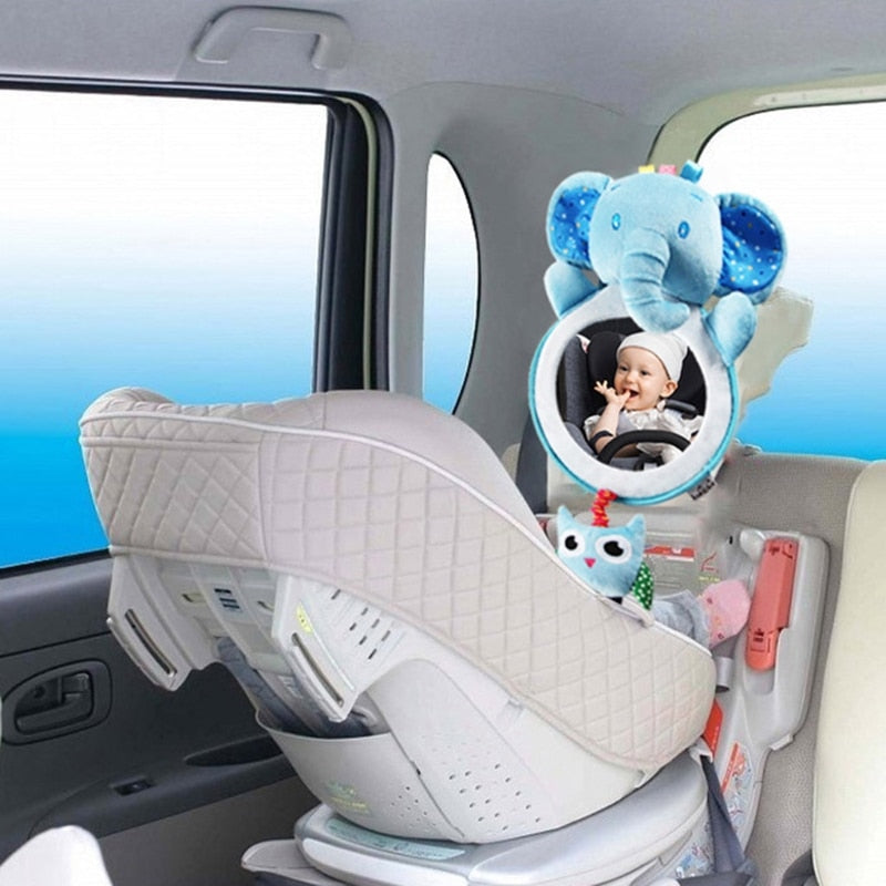 Elephant Adjustable Car View Back Seat Mirror