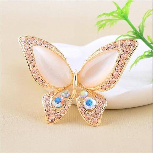 3 Colors  Brooches  Butterfly