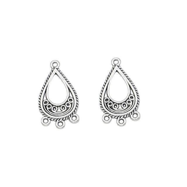 Charms Antique Silver. Plated Pendants for Jewelry Making.