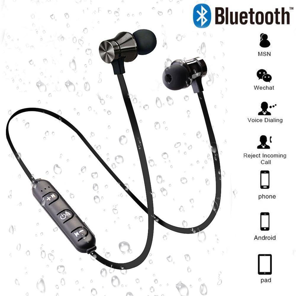 Magnetic Wireless Bluetooth Earphone Stereo. Sports. Waterproof Earbuds  For IPhone 7 Samsung