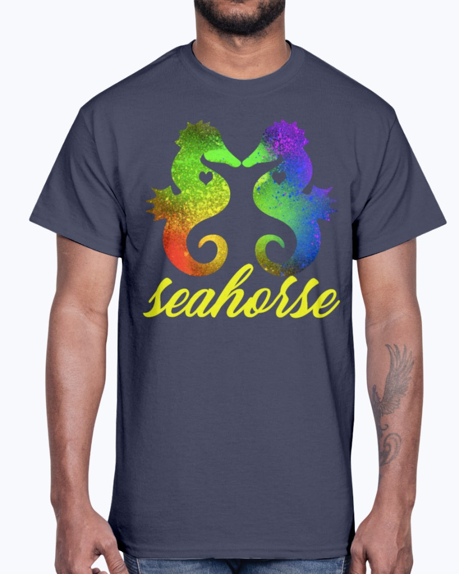 G2000 Unisex Ultra Cotton T-Shirt  Love Seahorse Shirt