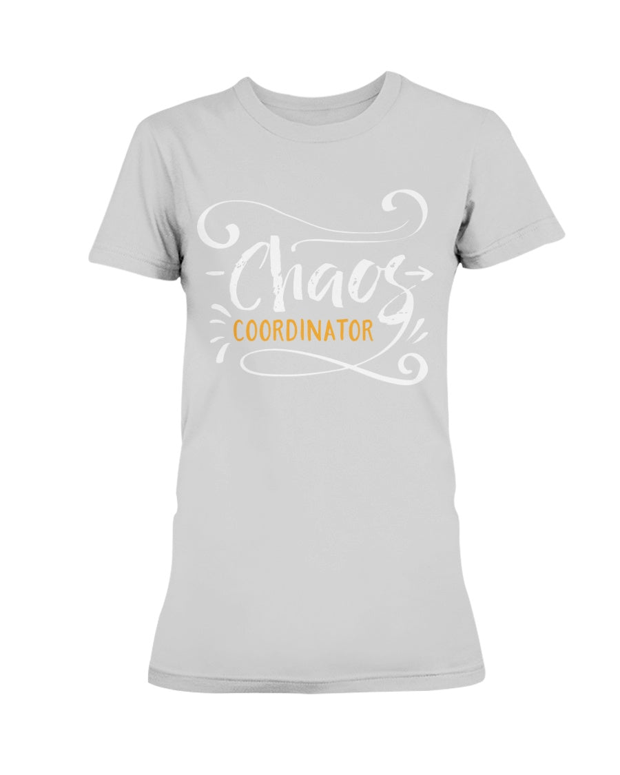 Gildan Ladies Missy Cotton T-Shirt Chaos Coordinator