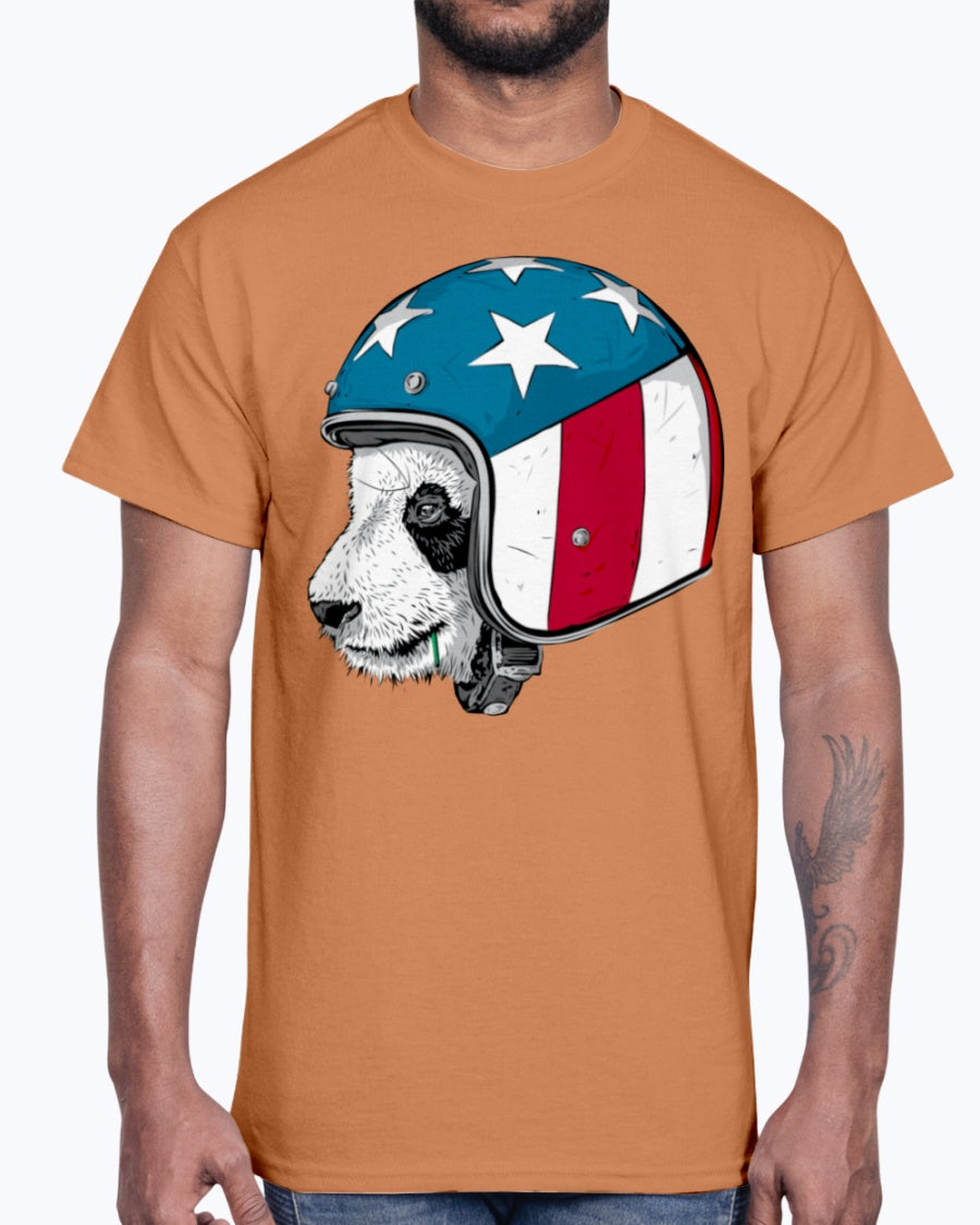Men's Gildan Ultra Cotton T-Shirt. From Beijing to New York An adorable panda wearing