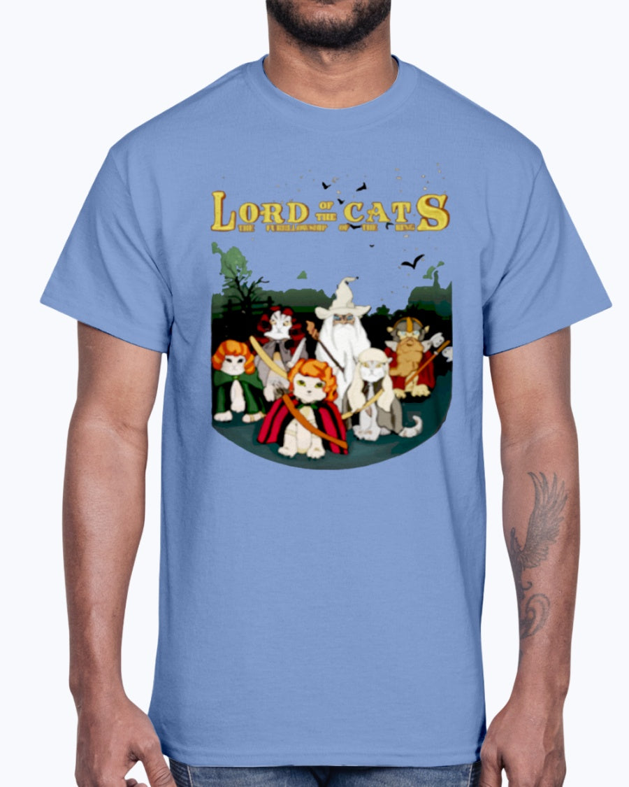Men's Gildan Ultra Cotton T-Shirt   LORD OF THE CATS