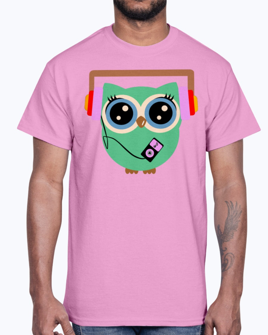G2000 Unisex Ultra Cotton T-Shirt 12 Colors  Owl music