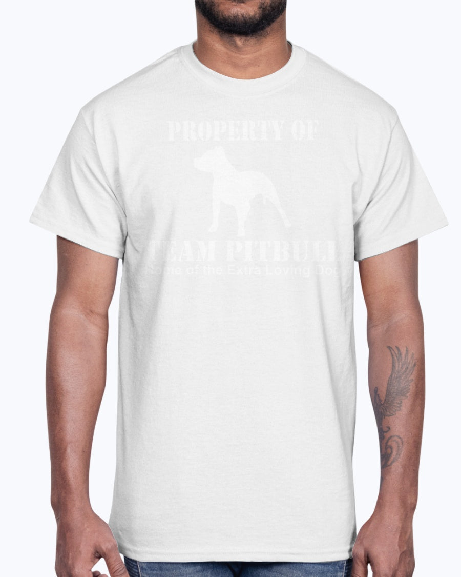 Men's Gildan Ultra Cotton T-Shirt  My Dog Pitbull