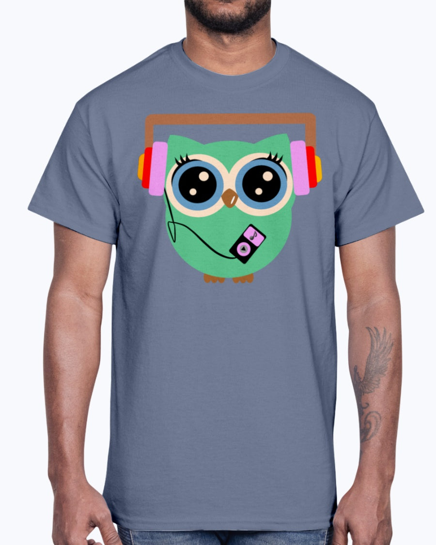 G2000 Unisex Ultra Cotton T-Shirt 12 Colors  Owl music