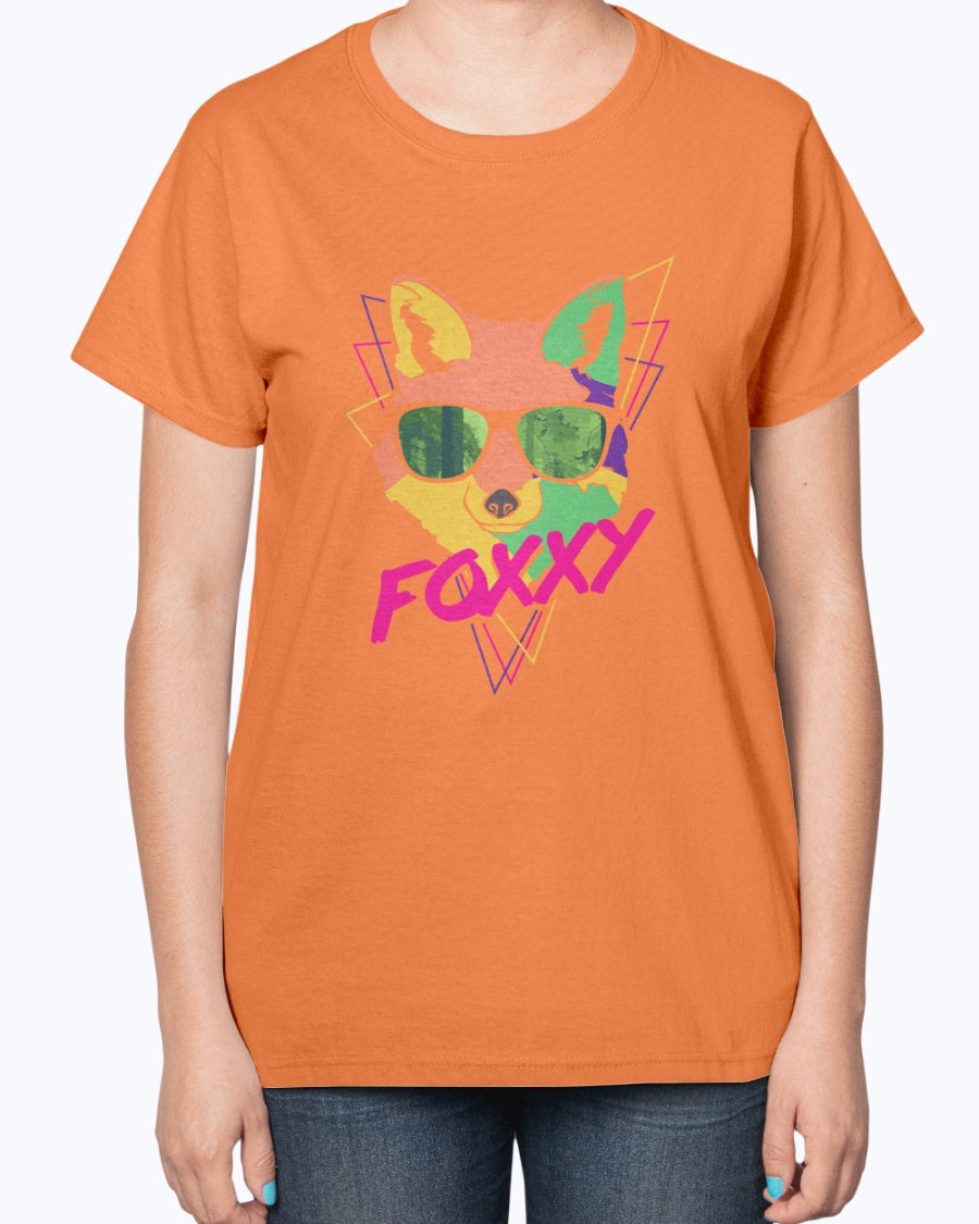 Gildan 2000L Ultra Cotton Ladies T-Shirt 14 colors Light  Foxxy  design-1352
