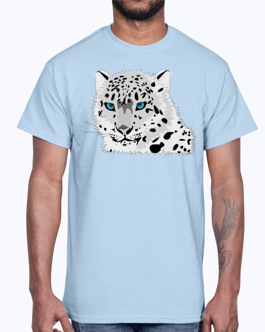 G2000 Unisex Ultra Cotton T-Shirt 12 Colors         Animal snow leopard