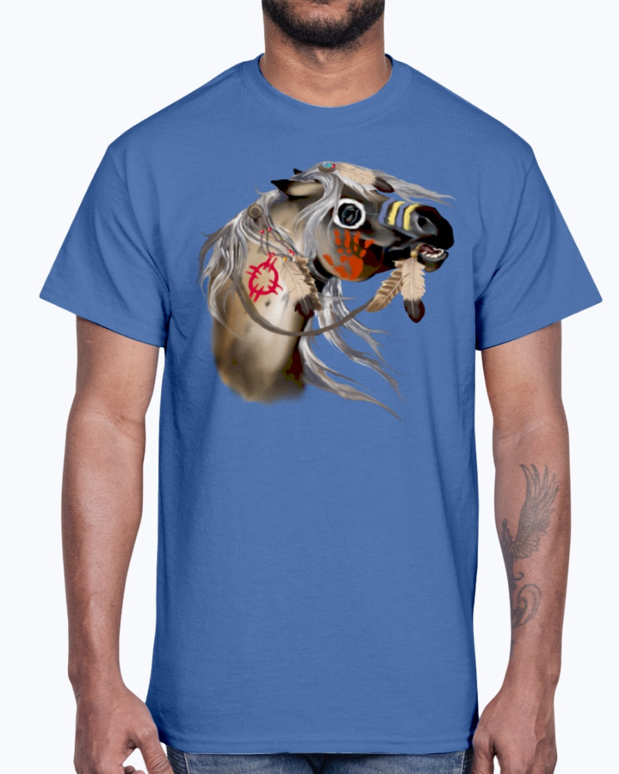 Men's Gildan Ultra Cotton T-Shirt  War horse