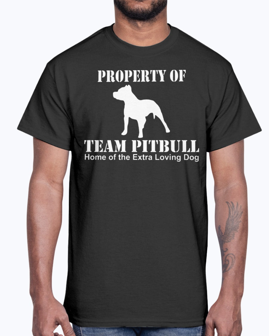 Men's Gildan Ultra Cotton T-Shirt  My Dog Pitbull
