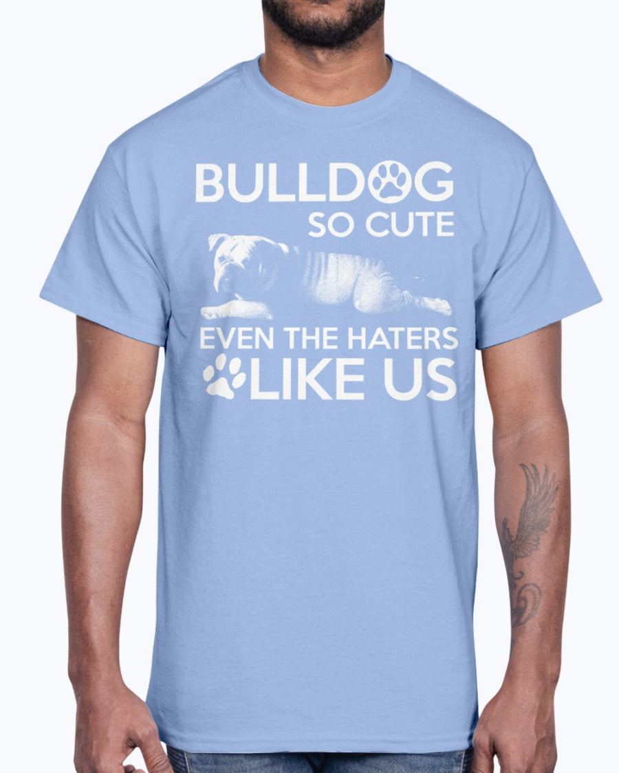 G2000 Unisex Ultra Cotton T-Shirt 12 Colors   Bulldog so cute. Lake us