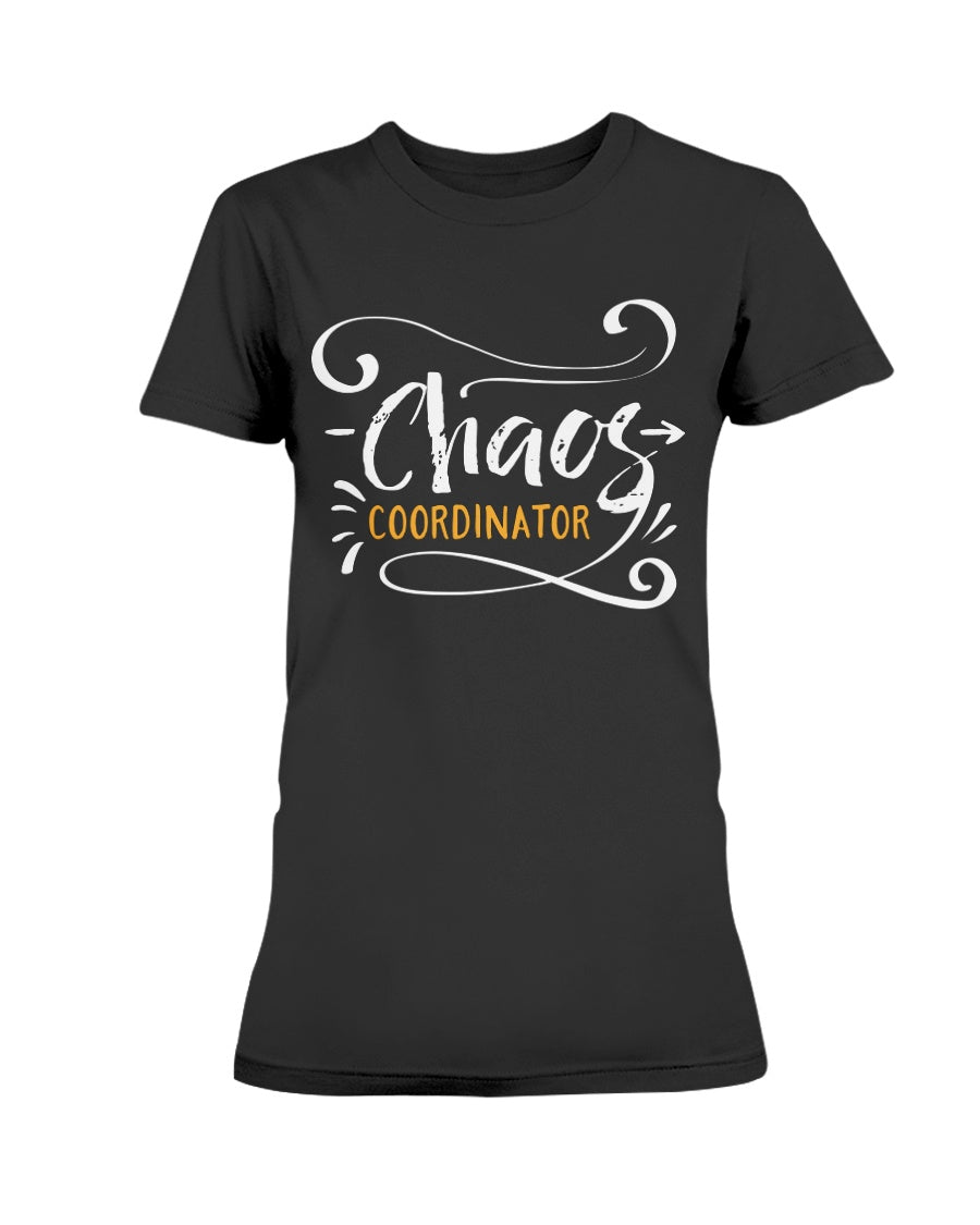 Gildan Ladies Missy Cotton T-Shirt Chaos Coordinator