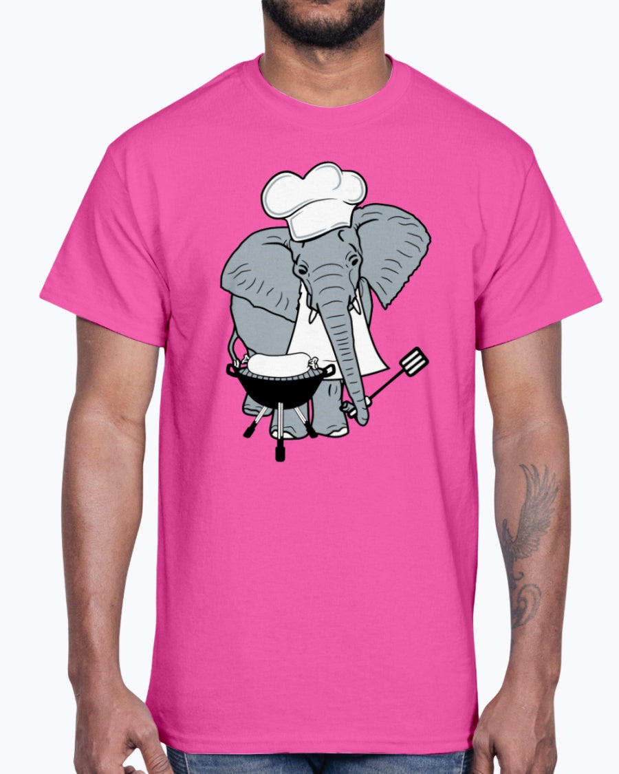 G2000 Unisex Ultra Cotton T-Shirt 12 Colors.   Cook,  elephant